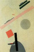 Kasimir Malevich suprematist painting oil painting